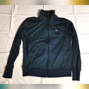 Nike The Athletic Dept Women's Black Full Zip Activewear Track Jacket XL
